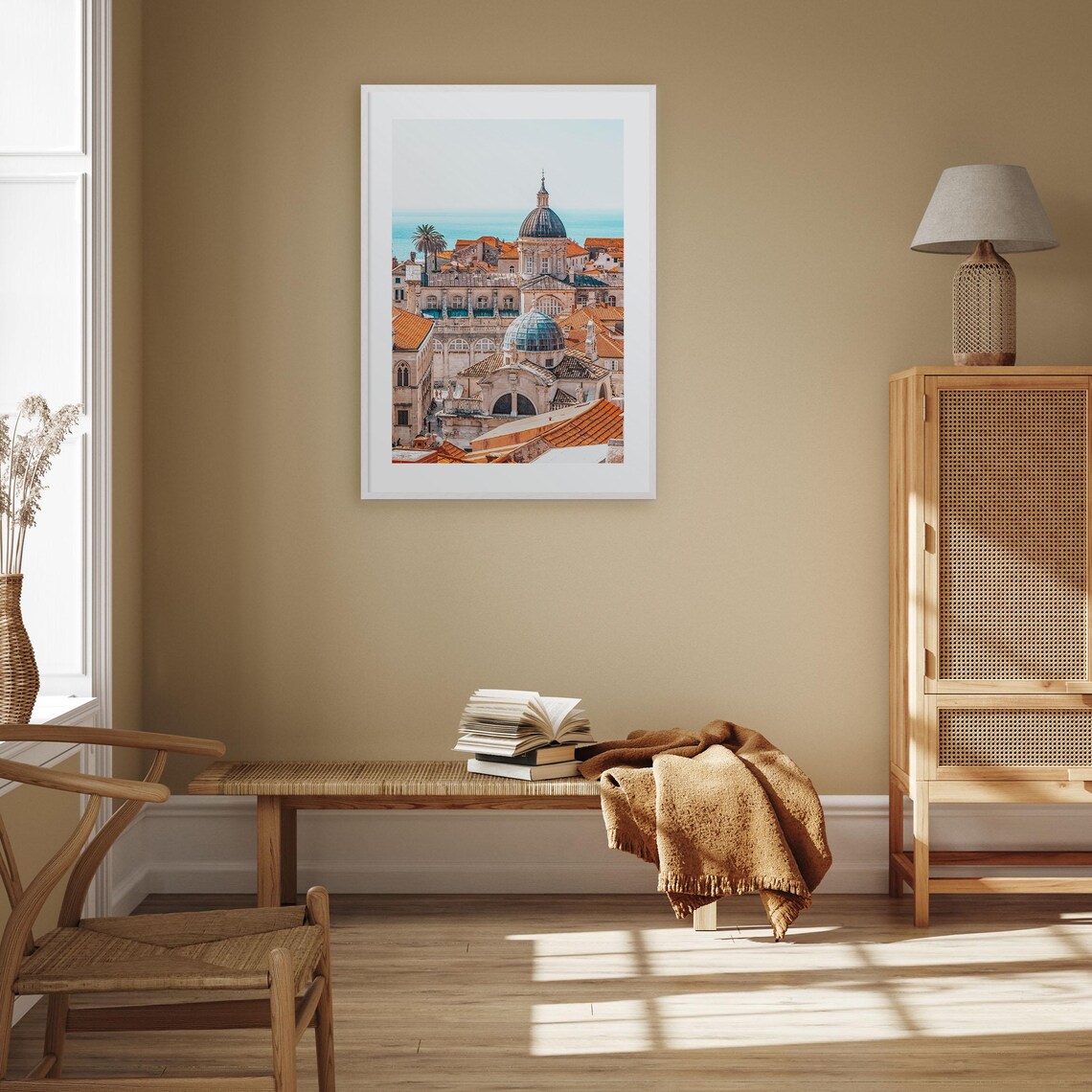 Dubrovnik Travel Poster, City Map Wall Art - Image 3