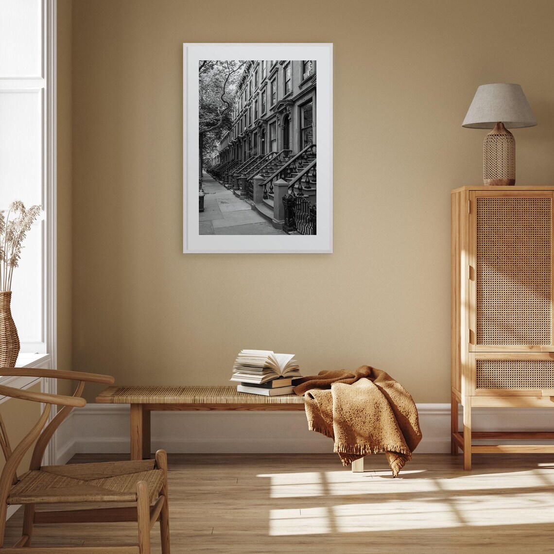Brooklyn Black And White Travel Poster, Photo Print - Image 3
