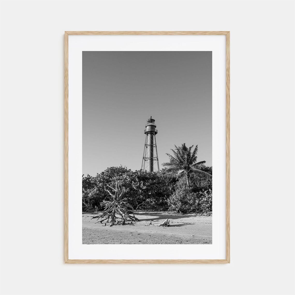 Sanibel Photo Poster Print Sanibel Black And White Wall Art Sanibel Wall Photography Sanibel Travel Sanibel Map Poster