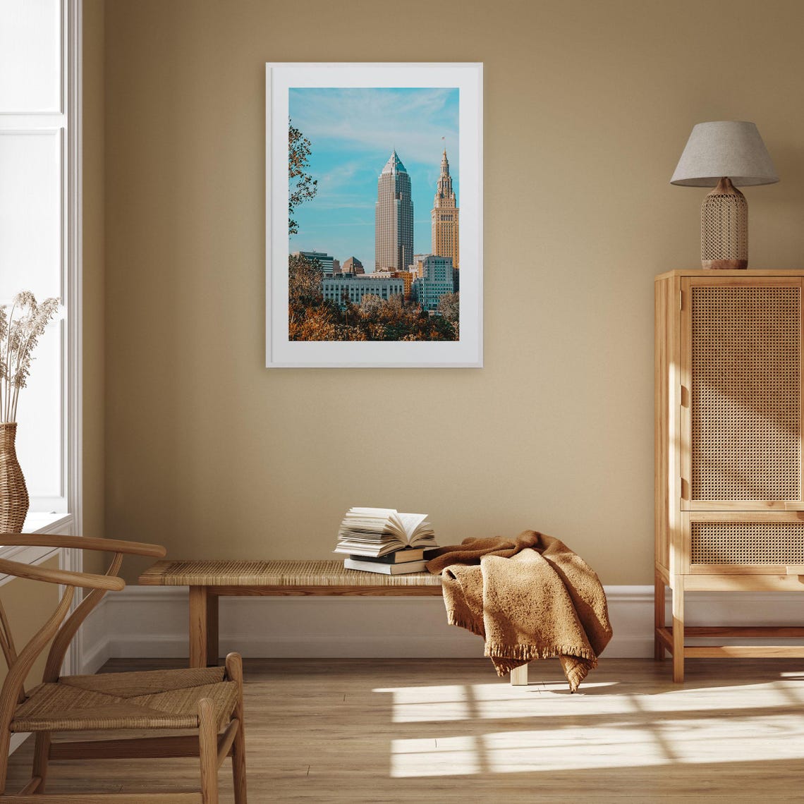 Cleveland Colorful Poster Print No 2 Cleveland Photo Art Cleveland Decor Cleveland Travel Print Cleveland Street Map Poster City Map - Image 3