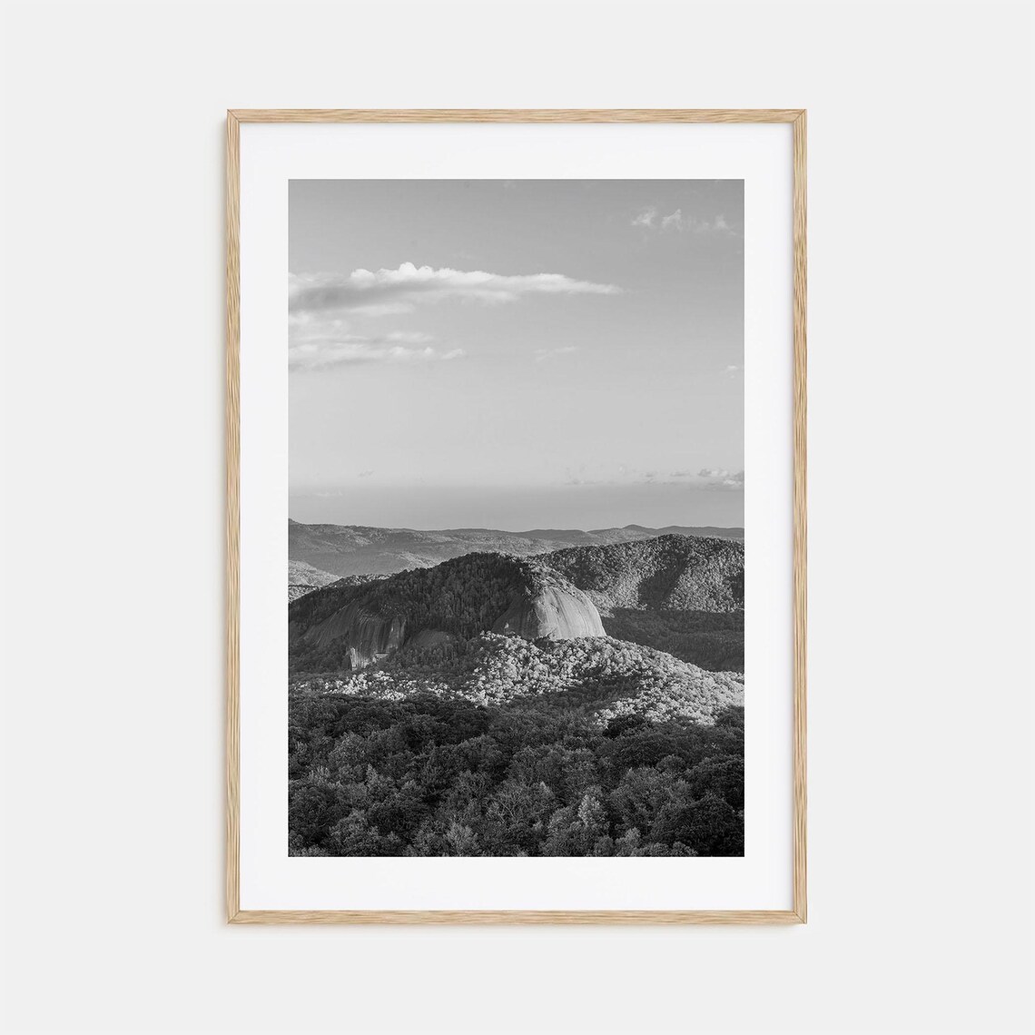 North Carolina Photo Poster Print No 1 North Carolina Black And White Art North Carolina Wall Photography Travel Map Poster