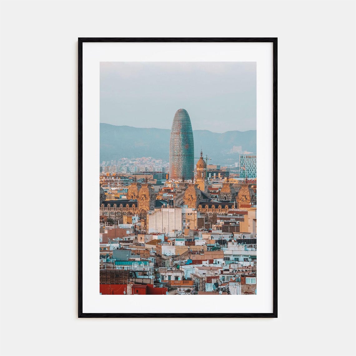 Barcelona Colorful Poster Print No 1 Barcelona Photo Art Barcelona Decor Barcelona Travel Print Barcelona Street Map Poster City Map