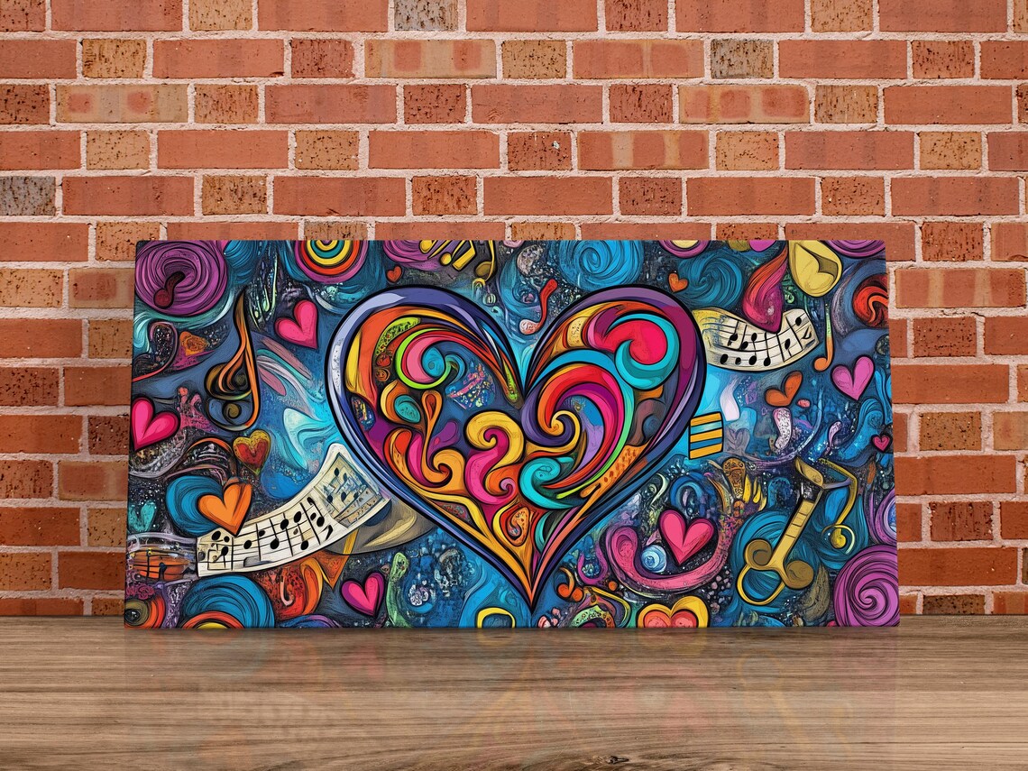 Musical Love Explosion, Valentines Day Decor