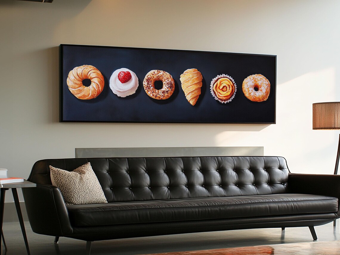 Pastries Art Print, Bakery Kitchen Wall Decor - Image 2