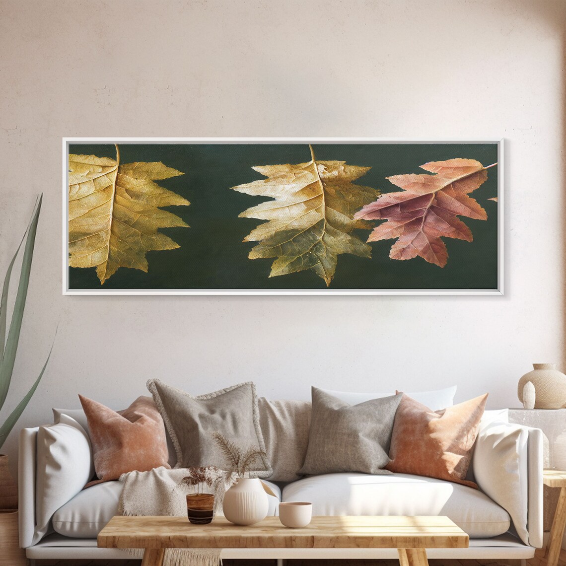 Fall Leaves Panoramic Art Print, Fall Decor - Image 5