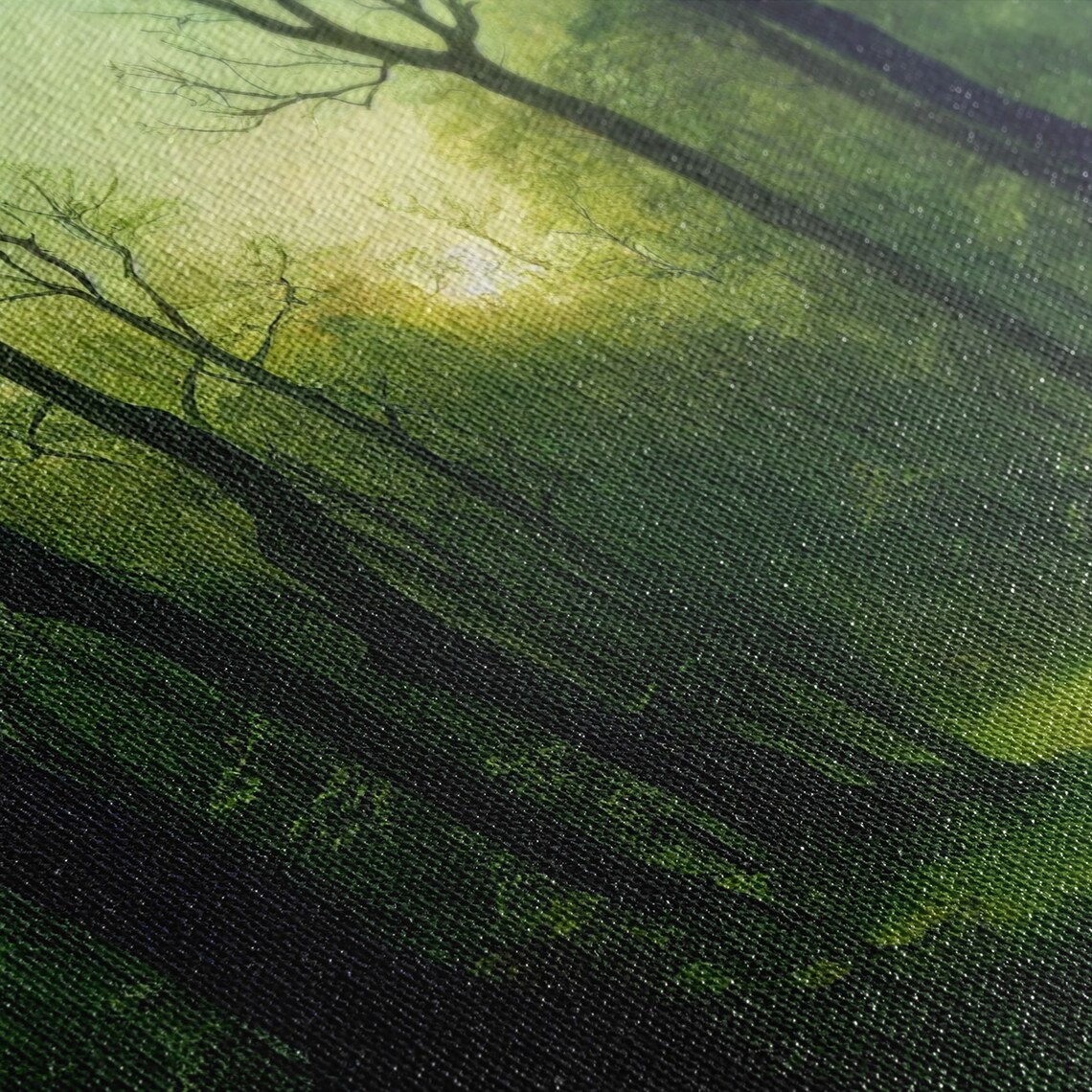 Fantasy Forest Art Print, Nature Landscape Poster - Image 2