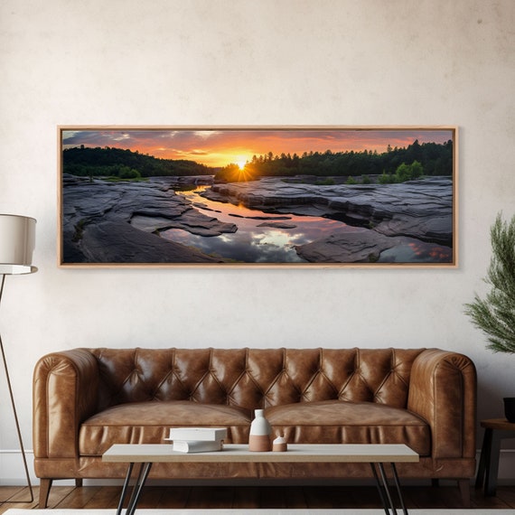 Panoramic Of Cuyahoga Valley National Park Extra Large Wall Art Panoramic Wall Art Panoramic Print Landscape Photography Landscape Print