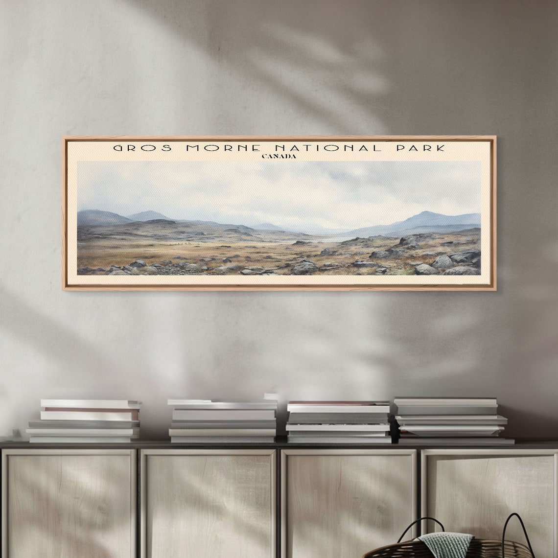 Gros Morne National Park Canada Rugged Tundra Mountain Travel Poster - Image 4