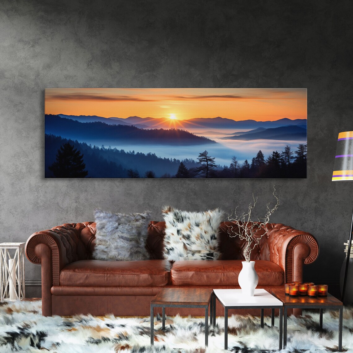 Great Smoky Mountains National Park Panoramic Art Print - Image 3