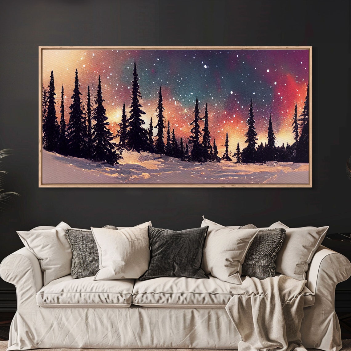 Snowfall In The Forest - Winter Art - Image 5