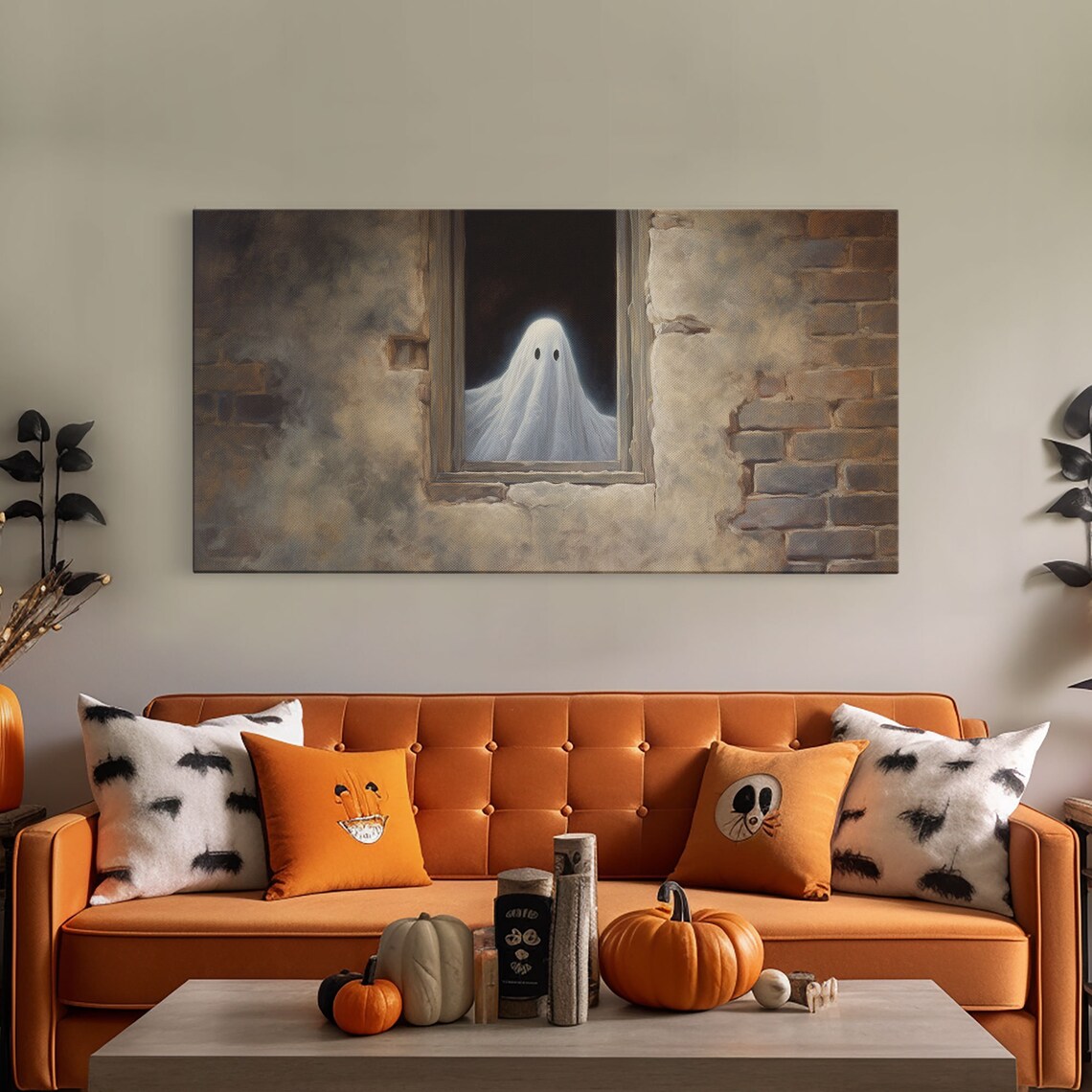 The Ghost In The Window, Funny Halloween Poster - Image 4