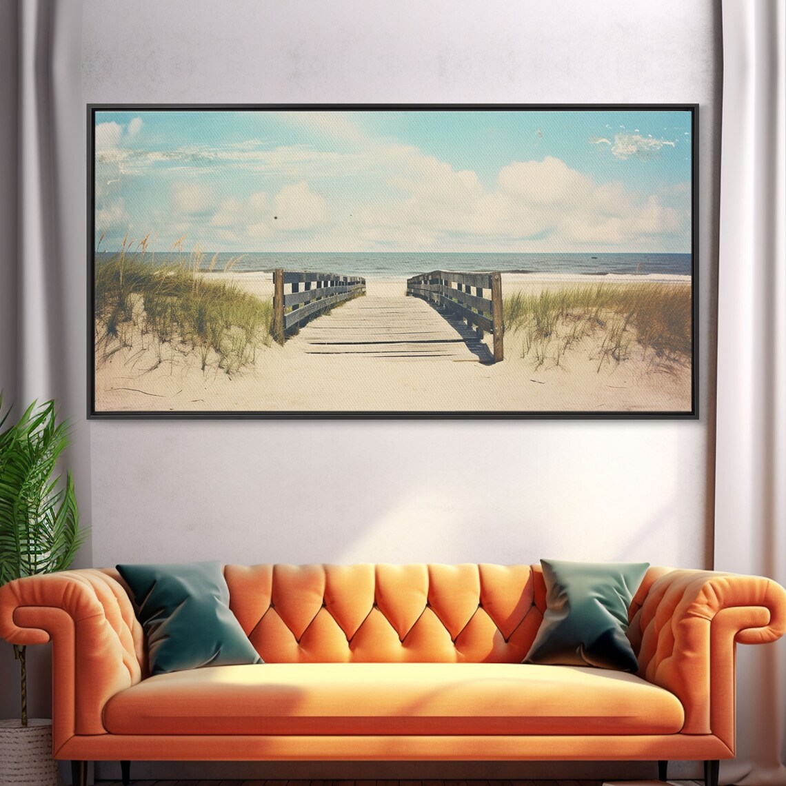 South Florida Boardwalk Art Print, Florida Beaches - Image 5