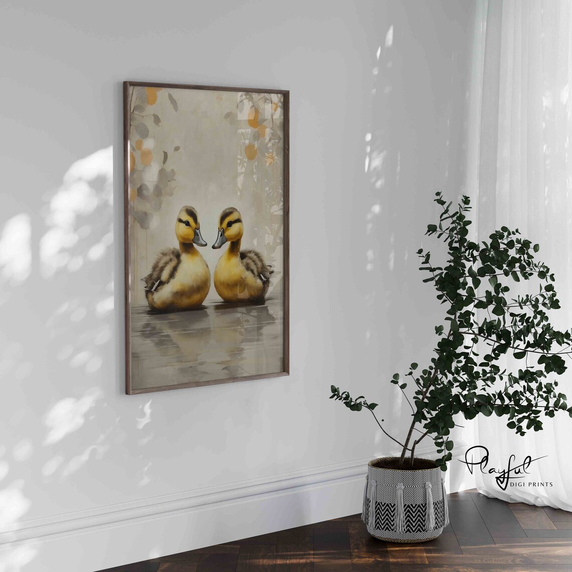 Cute Ducklings Poster, Easter Spring Decor - Image 4