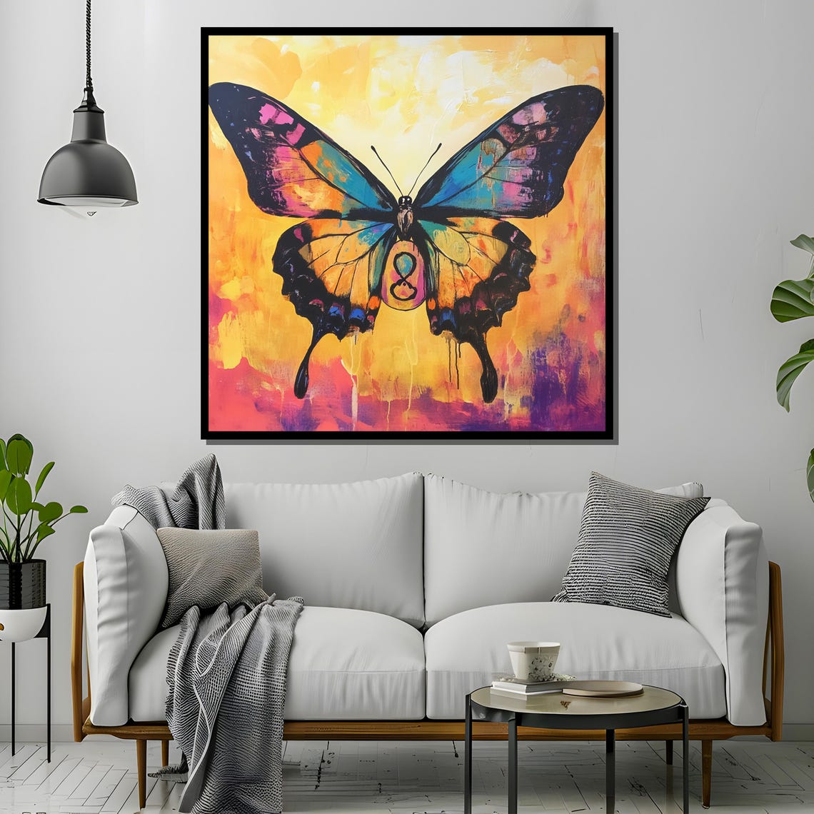 Butterfly Art Print, Symbol Of Transformation And Hope - Image 2
