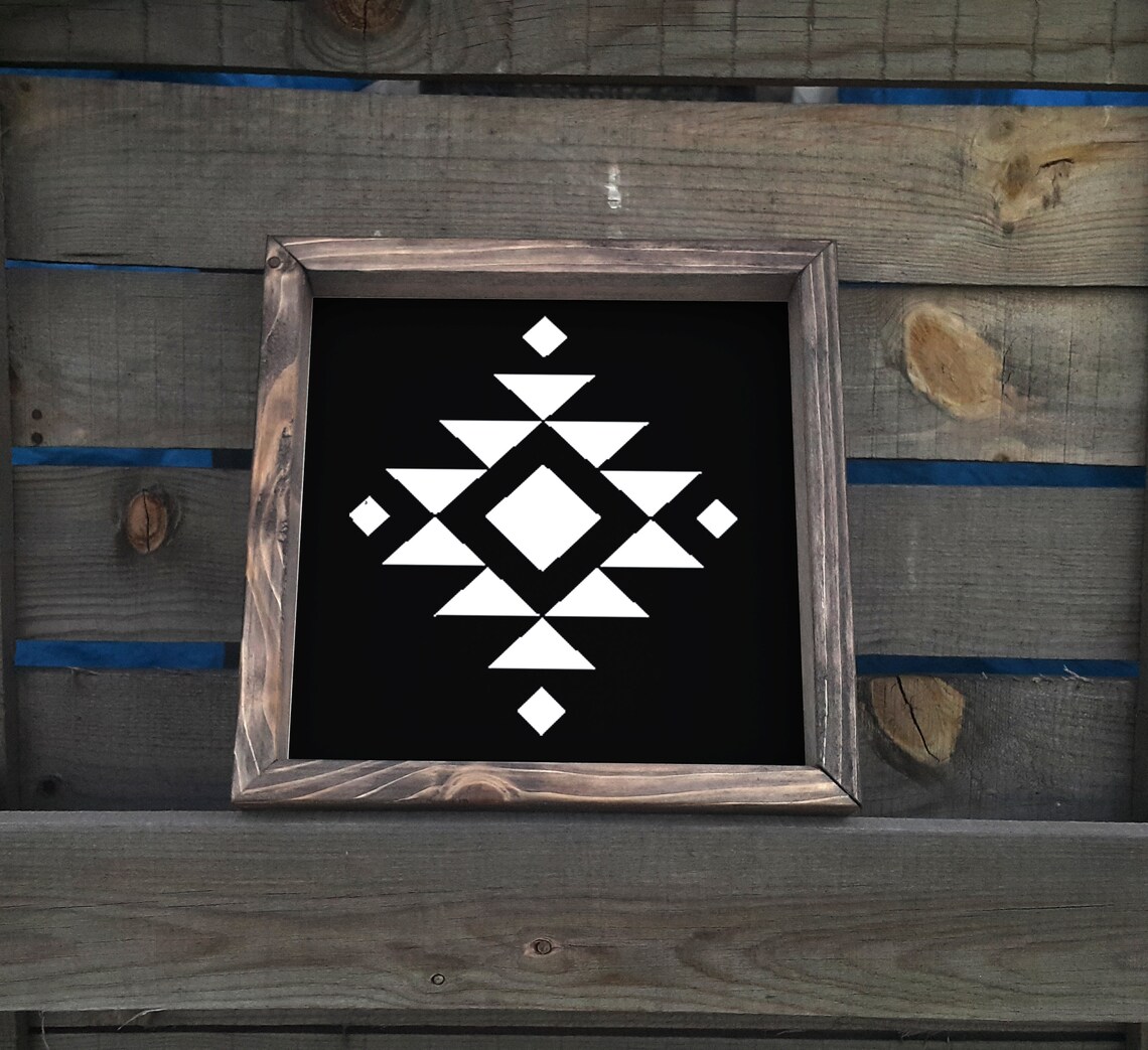 Aztec Square, Wall Art Print - Image 3