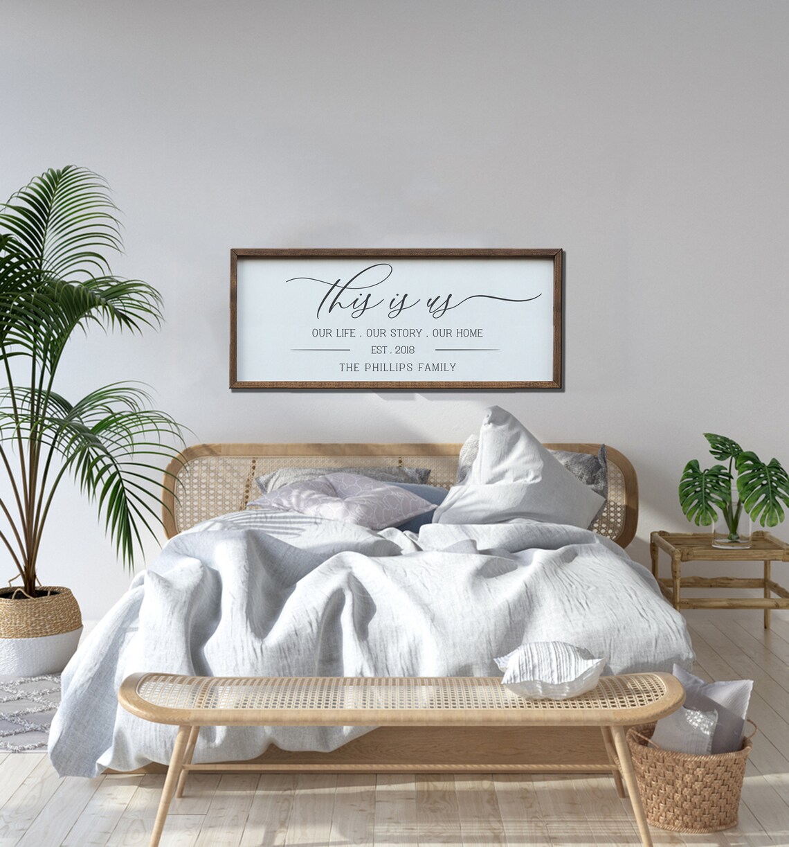 Family Name Sign, Our Life Our Story Our Home - Image 2