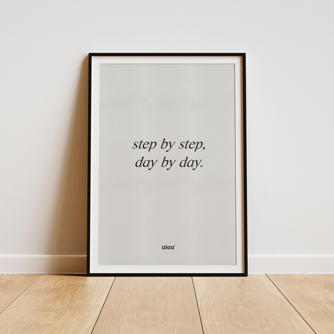 Minimalist Motivational Typography Art Poster - Image 4