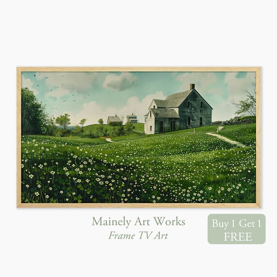Irish Farmhouse Art Print, St Patricks Day Decor