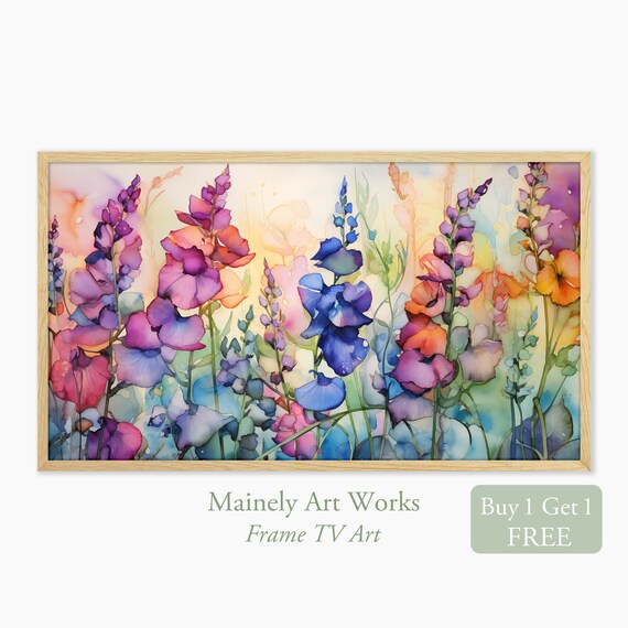 Snapdragon Flowers For Frame Tv Painting Of Dragon Flowers For Frame Tv Antirrhinum Flowers Bonus Primroses
