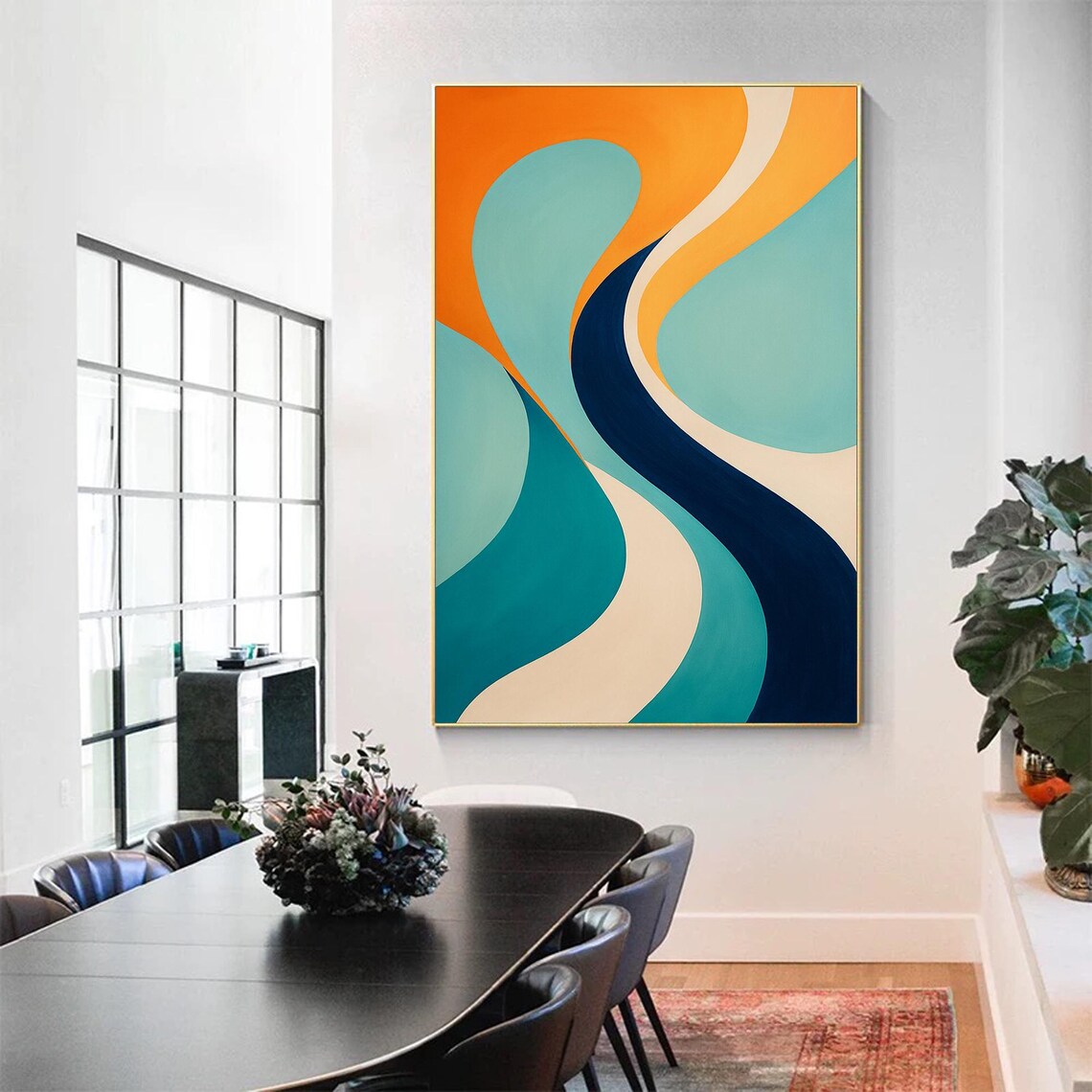 Original Abstract - Traditional Travel Poster - Image 3