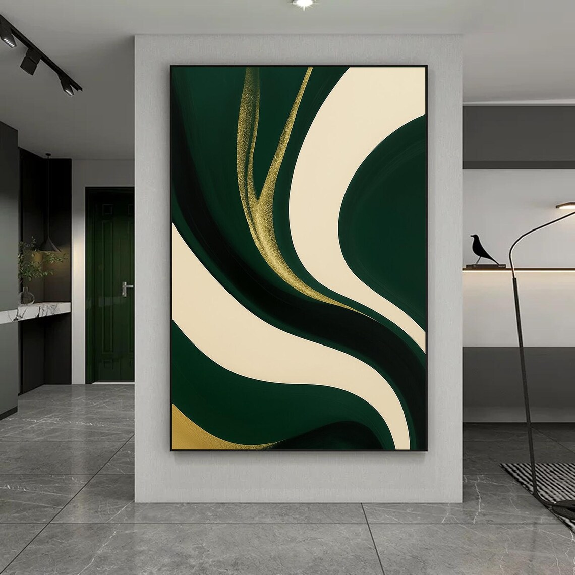 Original Abstract - Contemporary Travel Poster