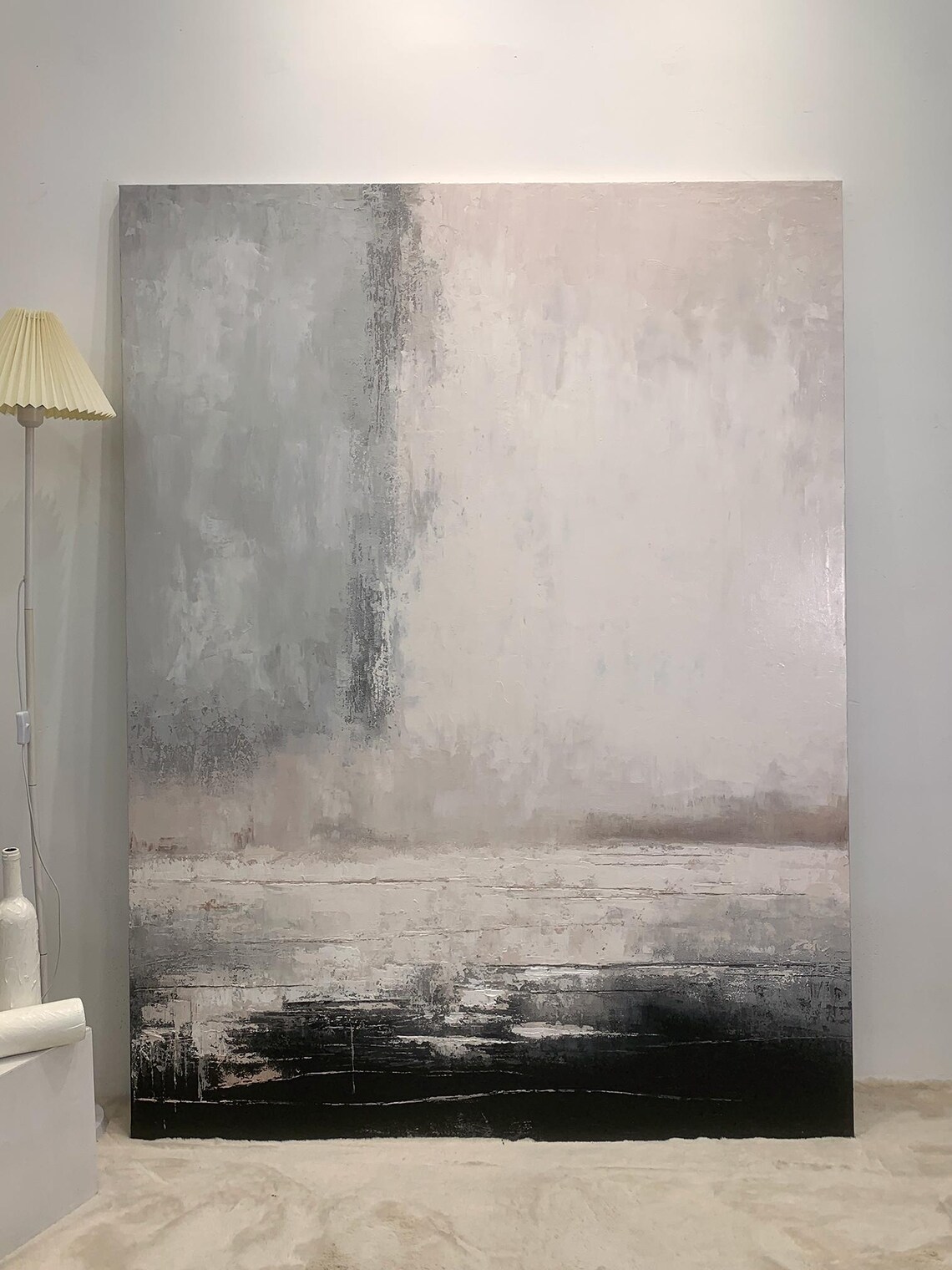 Abstract Oil Painting, Wabi Sabi Wall Art Print - Image 5