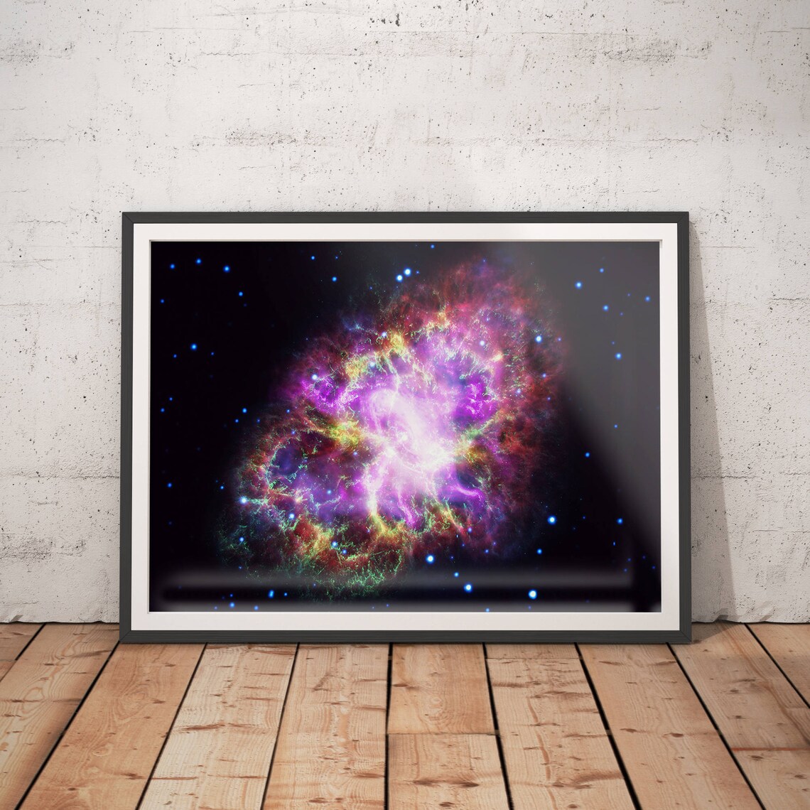 Astronomy Gifts Space Poster, Pink Butterfly Galaxy