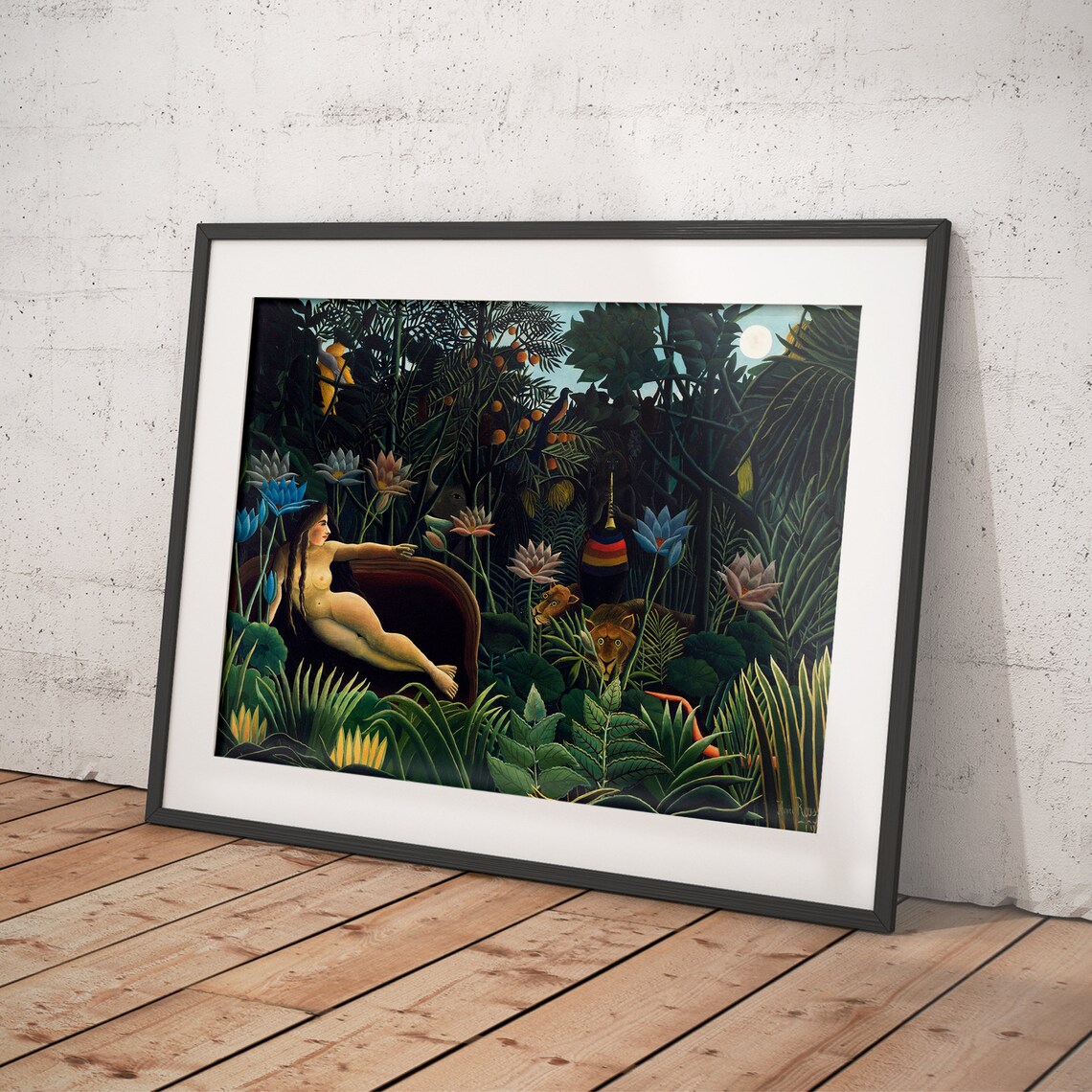 The Dream Henri Rousseau Vintage Art Print - Image 4