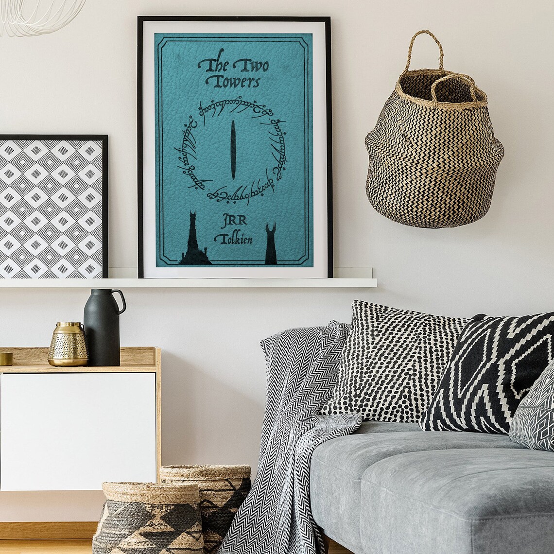 Lord Of The Rings The Two Towers Minimalist Poster - Image 2