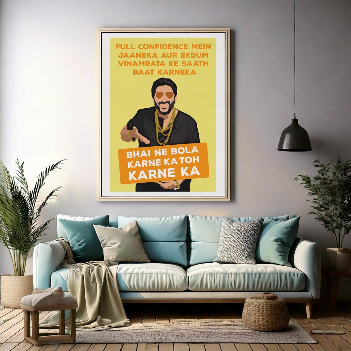 Munna Bhai's Circuit Bollywood Art Print, Arshad Warsi - Image 3
