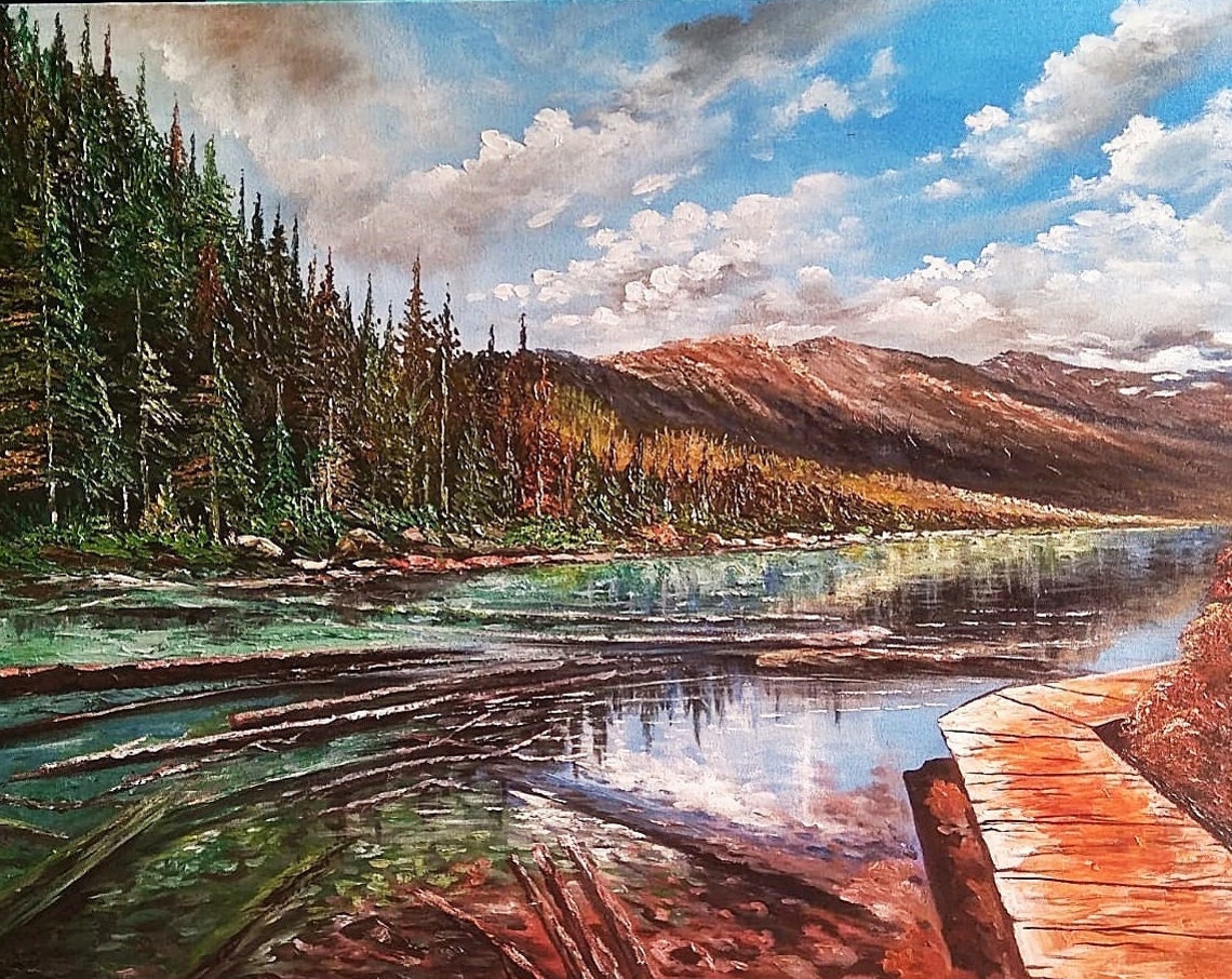 Beautiful Nature Landscape Painting