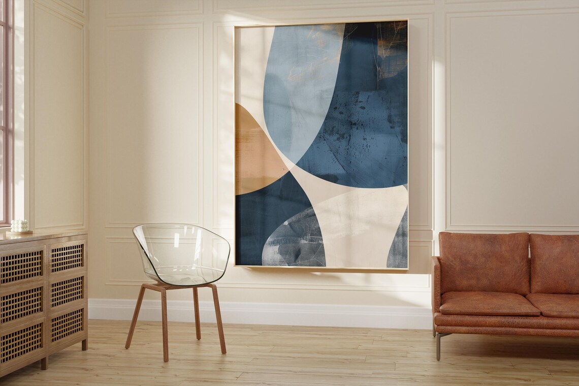 Scandinavian Abstract - Traditional Travel Poster - Image 2