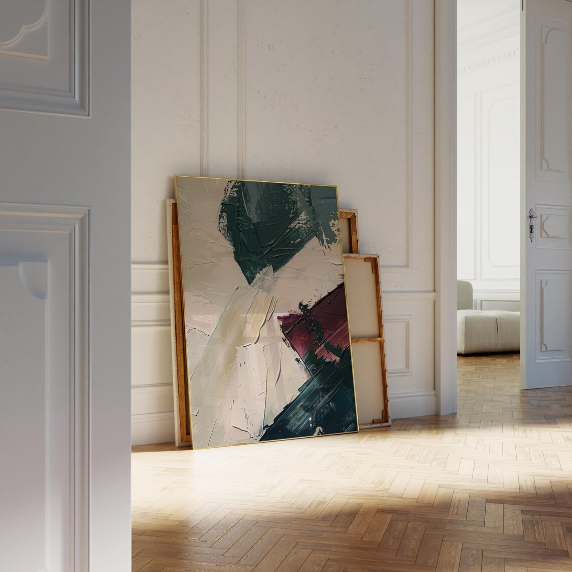 Scandinavian Minimalistic Abstract Art Print - Image 4