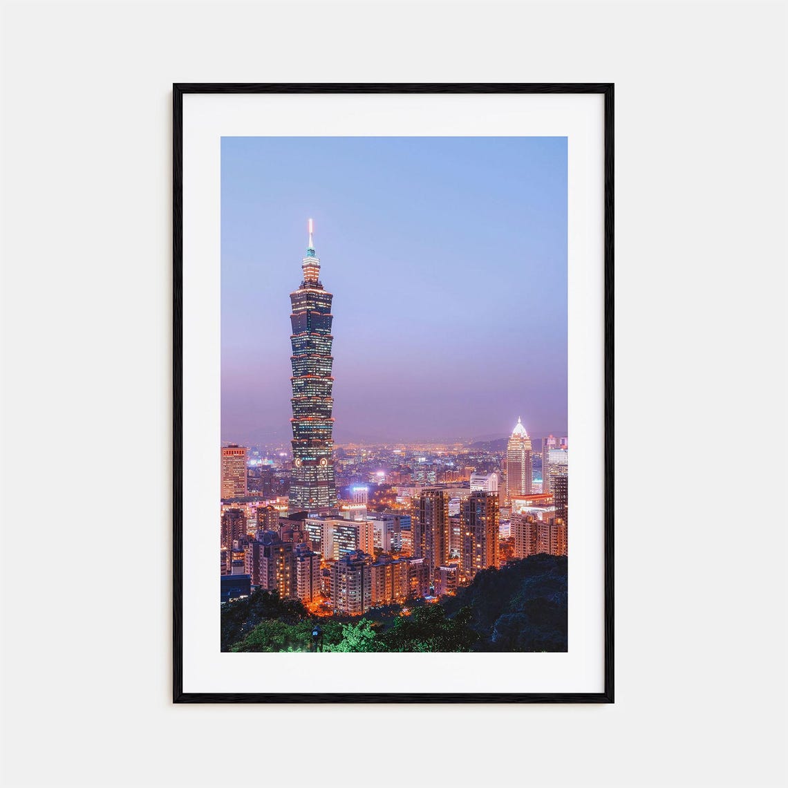 Taipei Colorful Poster Print No 3 Taipei Photo Wall Art Taipei Wall Decor Taipei Travel Print Taipei Street Map Poster City Map