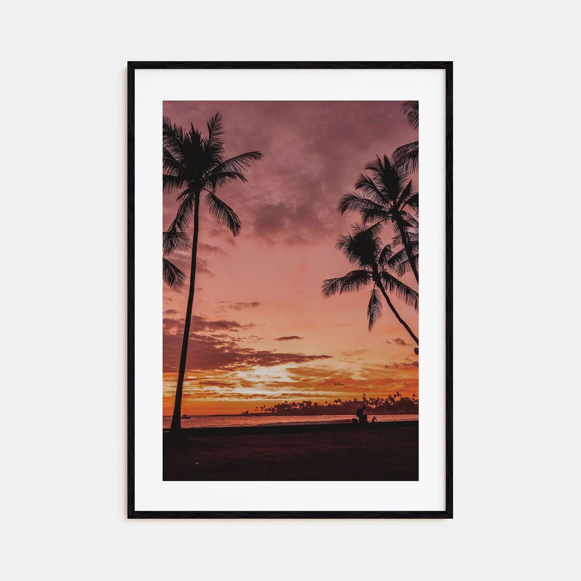Kailua Kona Colorful Poster Print No 2 Kailua Kona Photo Art Kailua Kona Wall Decor Travel Print Kailua Kona Street Map Poster City Map