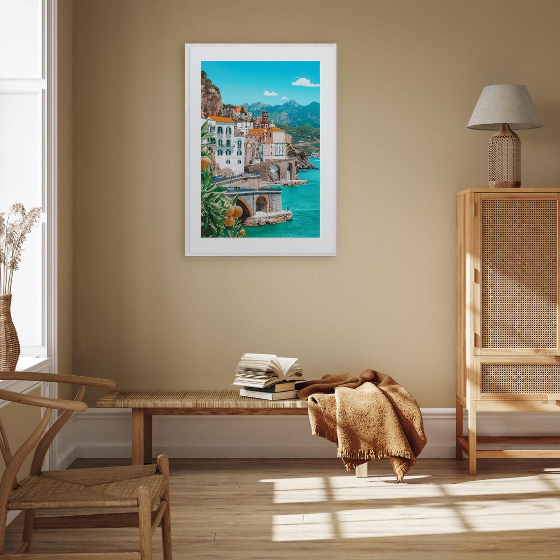 Amalfi Colorful Poster Print No 1 Amalfi Photo Wall Art Amalfi Wall Decor Amalfi Travel Print Amalfi Street Map Poster City Map - Image 3