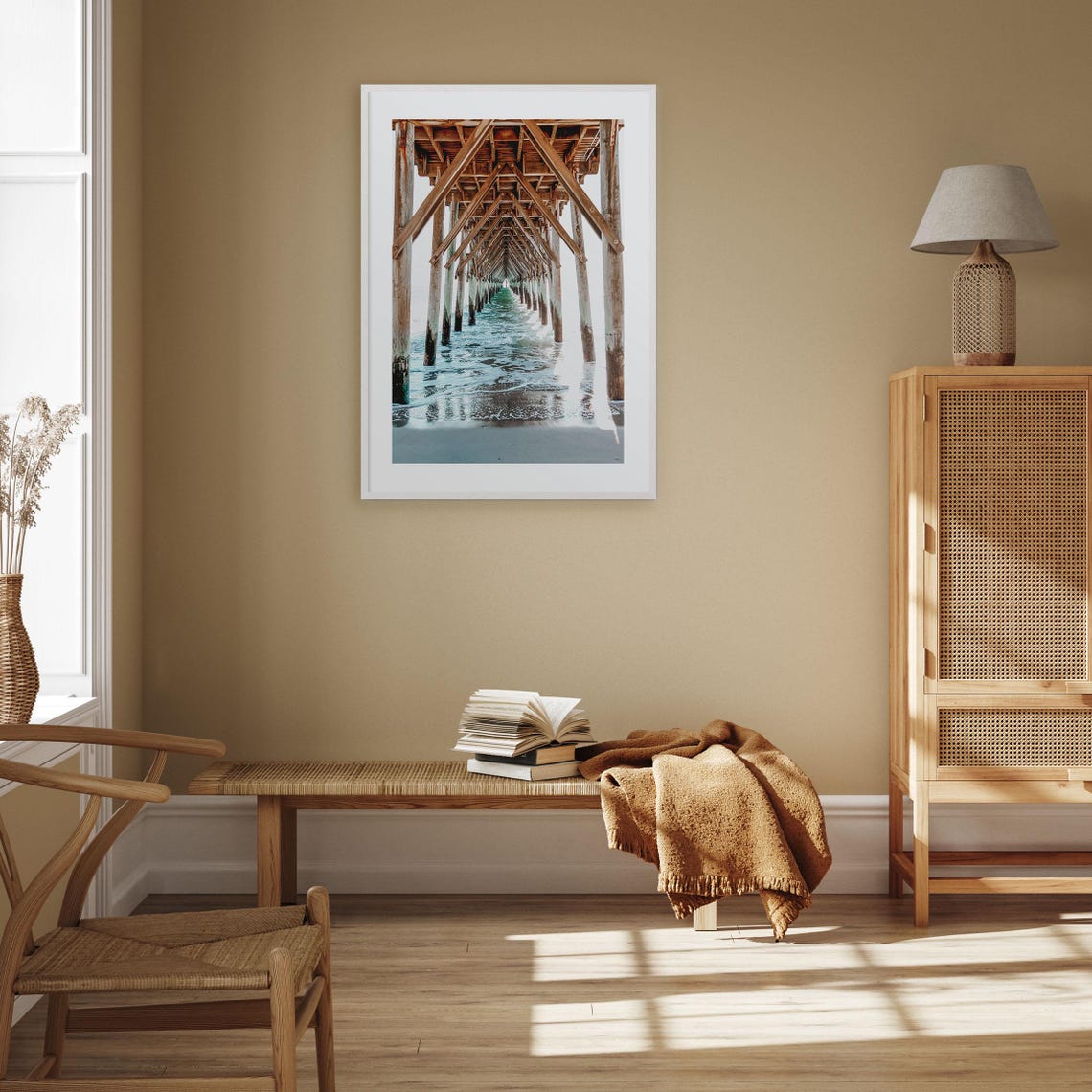 Surf City Colorful Poster Print Surf City Photo Wall Art Surf City Decor Surf City Travel Print Surf City Street Map Poster City Map - Image 3