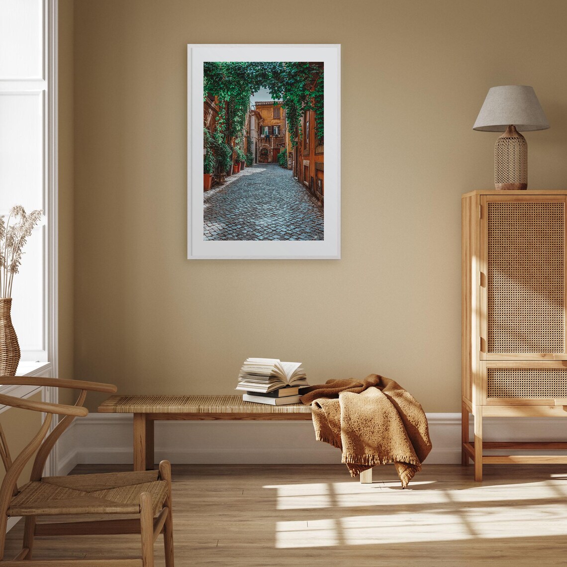 Trastevere Travel Poster, City Map Wall Art - Image 3