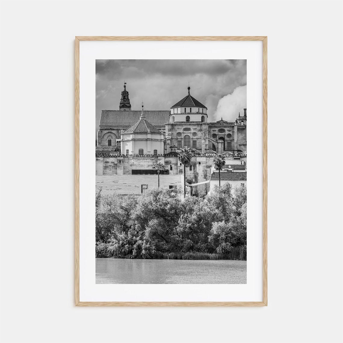 Cordoba Photo Poster Print Spain Cordoba Black And White Wall Art Cordoba Wall Photography Cordoba Travel Cordoba Map Poster