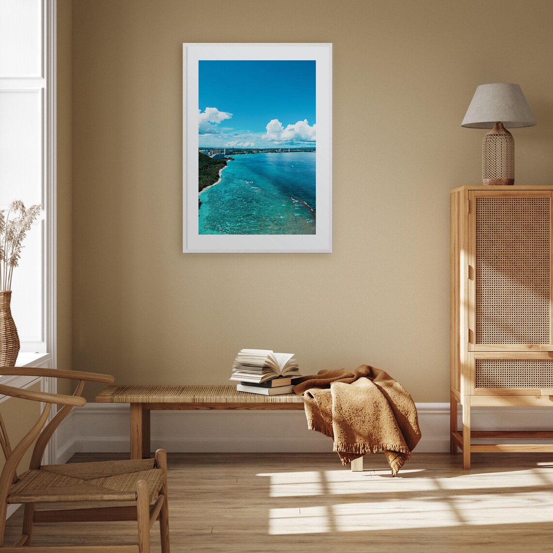 Guam Colorful Poster Print No 1 Guam Photo Wall Art Guam Wall Decor Guam Travel Print Guam Street Map Poster City Map - Image 3