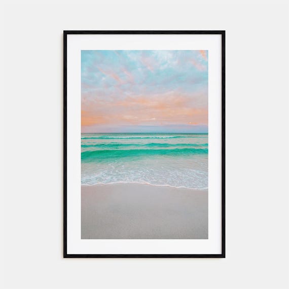 Destin Travel Poster, Colorful City Map Wall Art