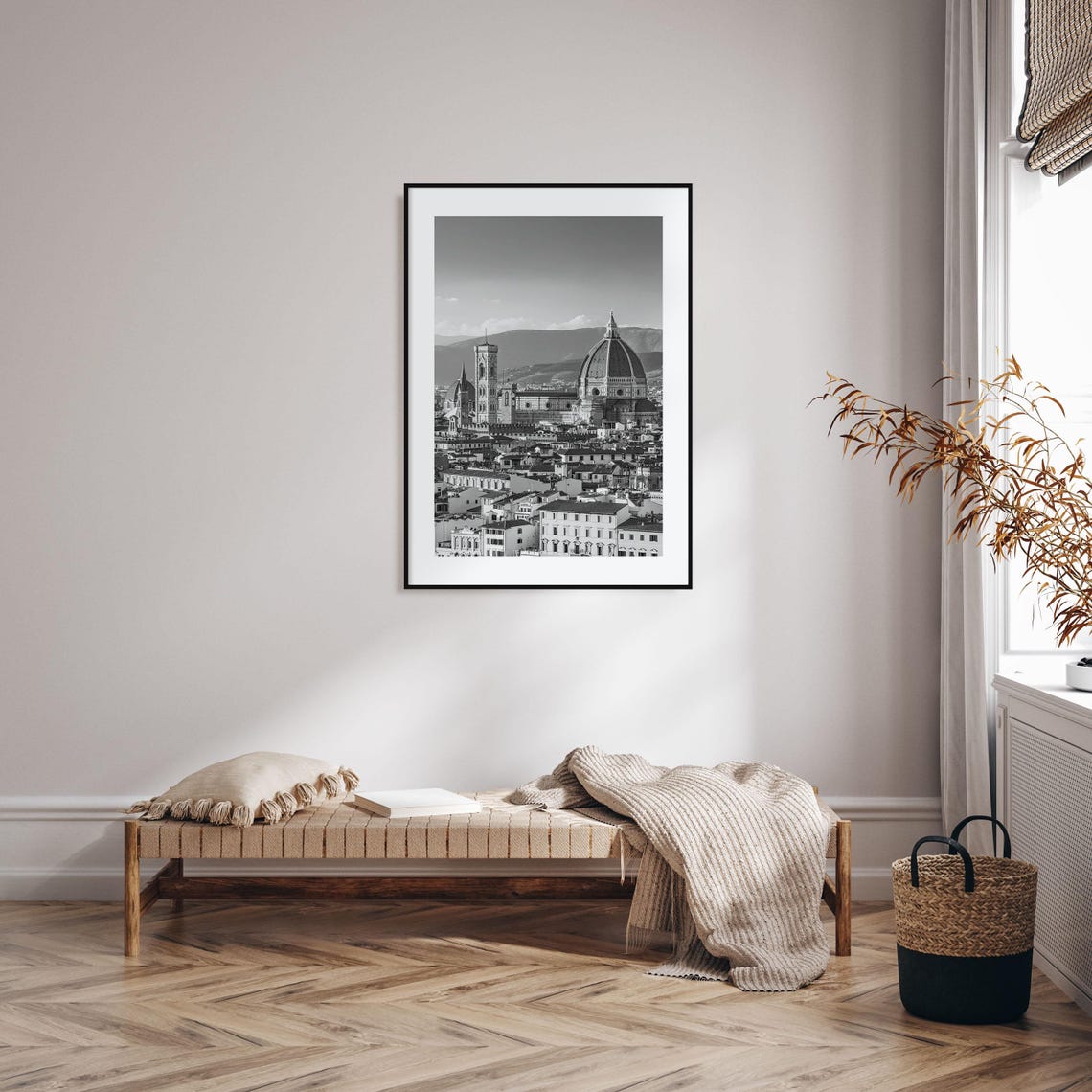 Florence Duomo Cathedral Renaissance Skyline Italy View Poster - Image 2