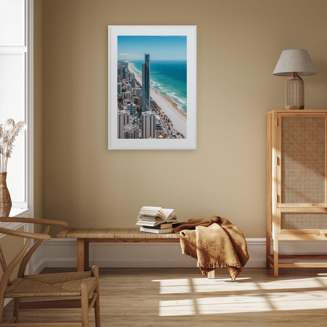 Gold Coast Colorful Poster Print Gold Coast Photo Wall Art Gold Coast Wall Decor Travel Print Gold Coast Street Map Poster City Map - Image 2