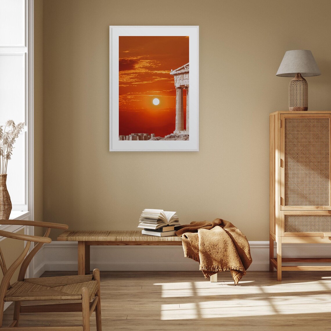 Athens Colorful Poster Print Greece No 3 Athens Photo Wall Art Athens Wall Decor Athens Travel Print Athens Street Map Poster City Map - Image 3