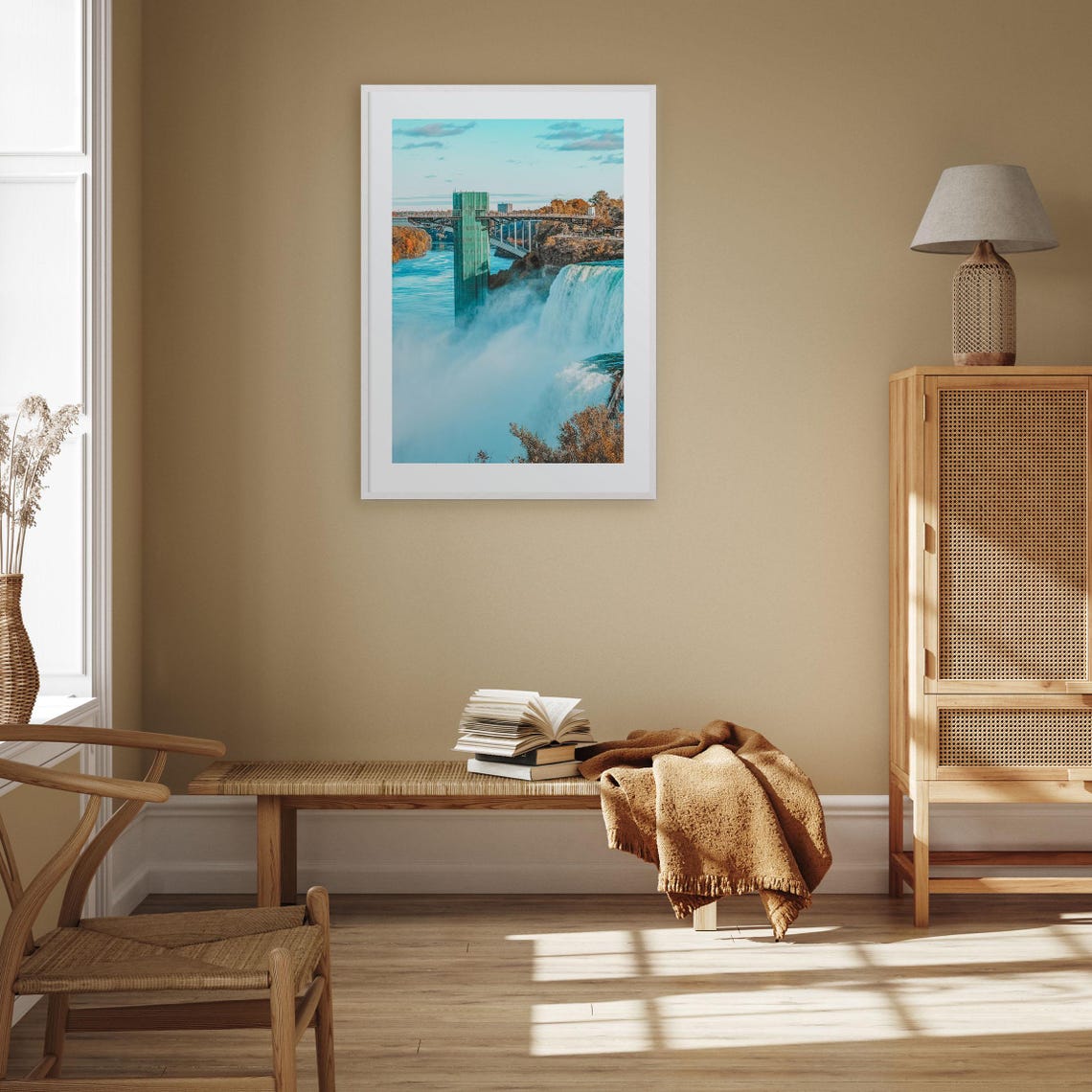 Niagara Falls Horseshoe Falls Observation Tower Mist Spray Poster - Image 2