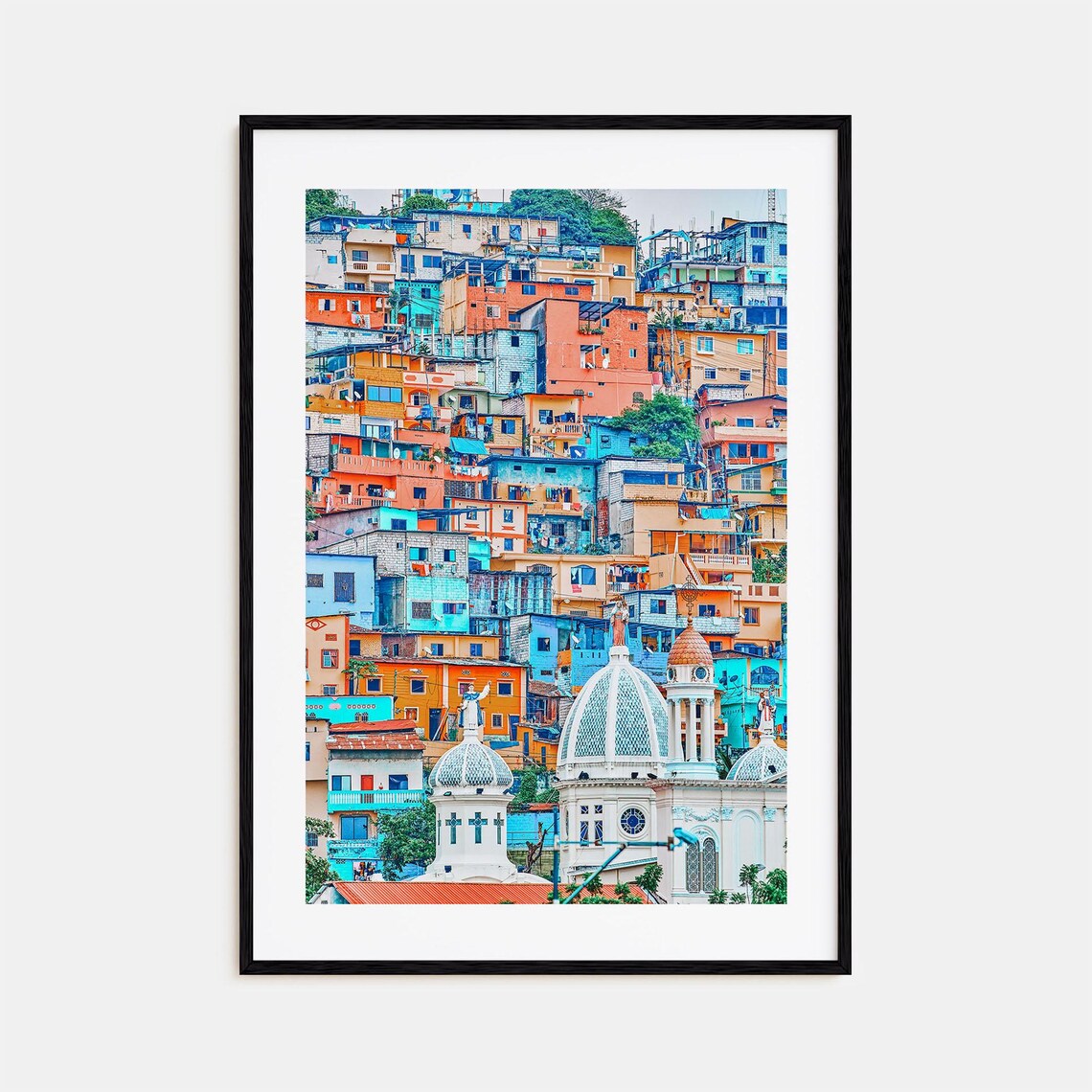 Guayaquil Travel Poster, City Map Art Print