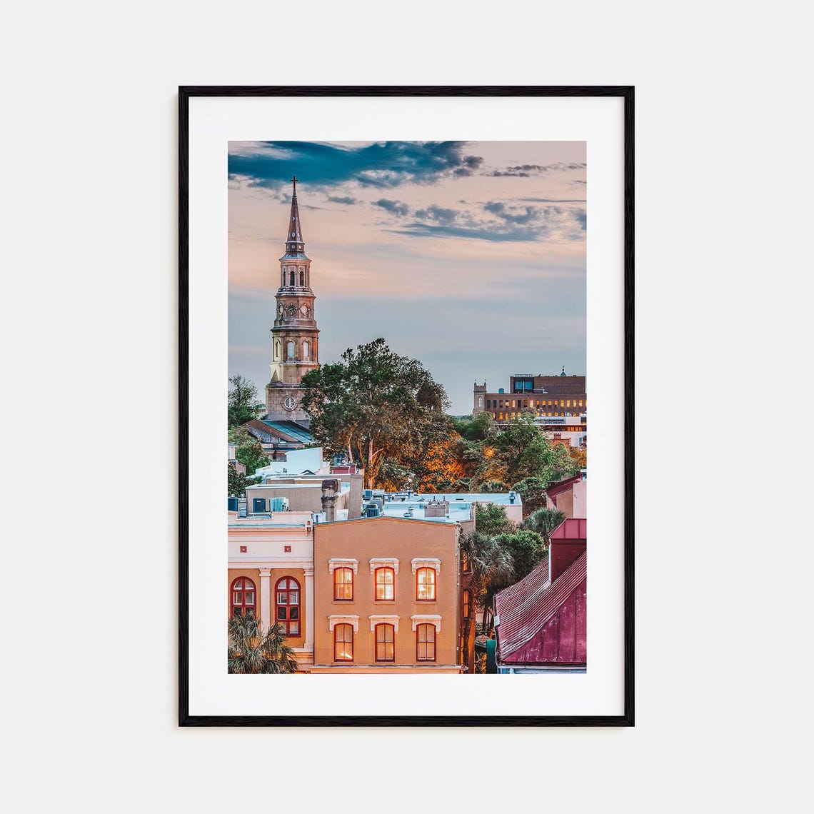 South Carolina Colorful Poster Print No 2 Photo Wall Art Decor South Carolina Travel Print South Carolina Street Map Poster City Map
