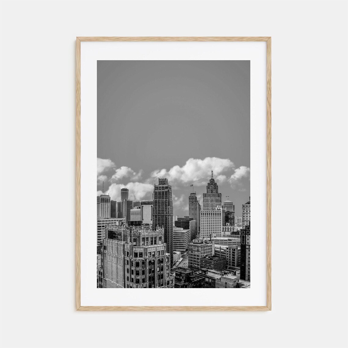 Detroit Photo Poster Print No 2, Travel Wall Art