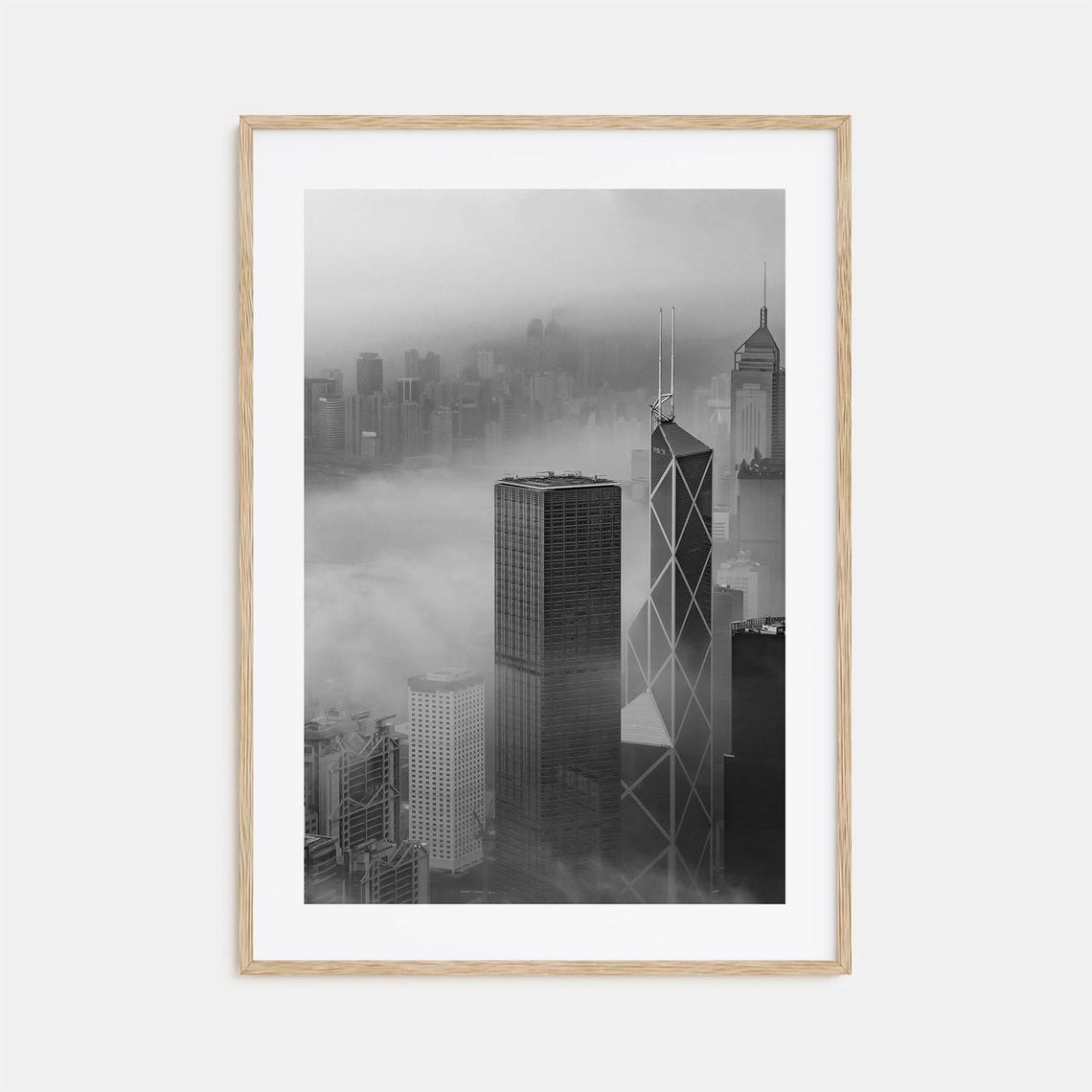 Hong Kong Photo Poster Print No 2 Hong Kong Black And White Art Hong Kong Photography Hong Kong Travel Hong Kong Map Poster
