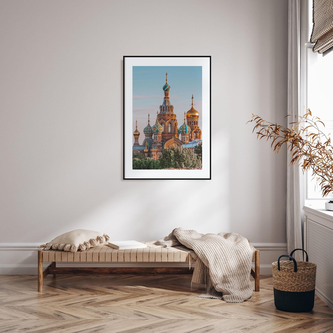 St Petersburg Church of Spilled Blood Onion Domes Photo Poster - Image 2
